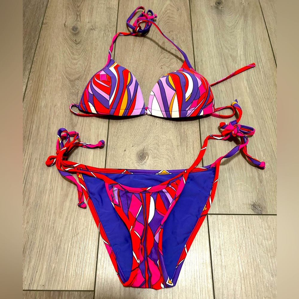 Rachel Lym Bikini Set Top Small and Bottom X-Small